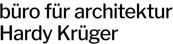 büro für architektur | Hardy Krüger